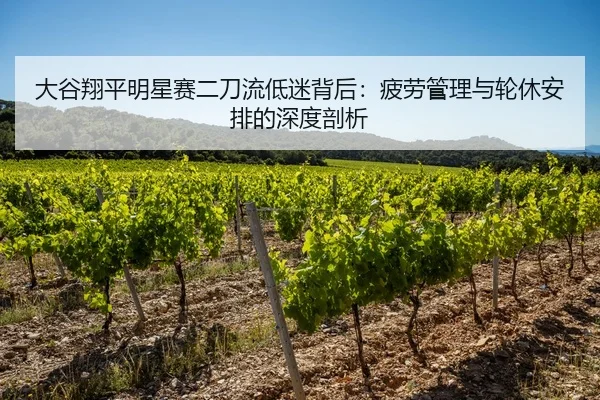 大谷翔平明星赛二刀流低迷背后：疲劳管理与轮休安排的深度剖析